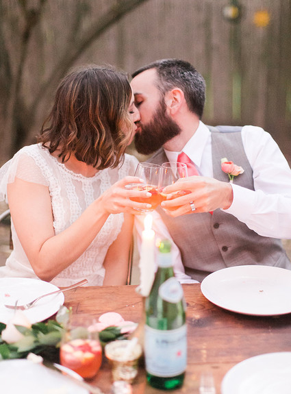 how to throw an intimate backyard wedding