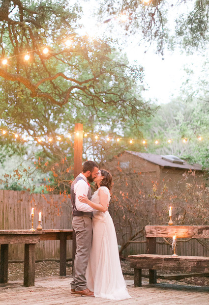how to throw an intimate backyard wedding