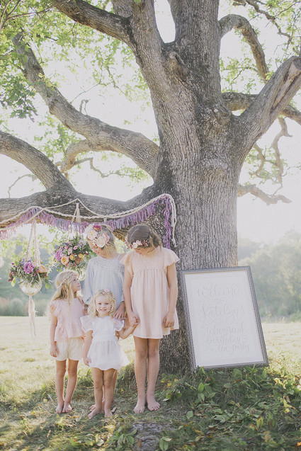 Fairytale childrens tea party