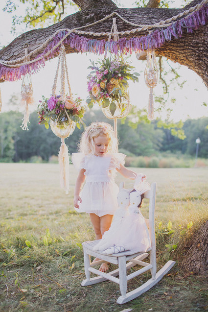 Fairytale childrens tea party