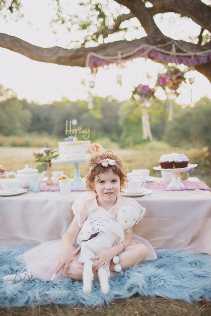 Fairytale childrens tea party