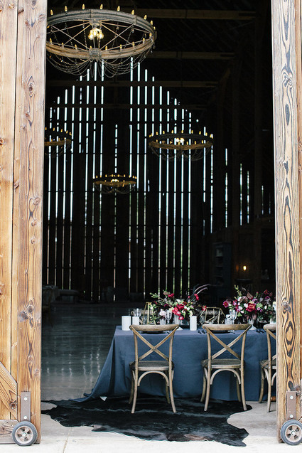 Moody fall wedding inspiration