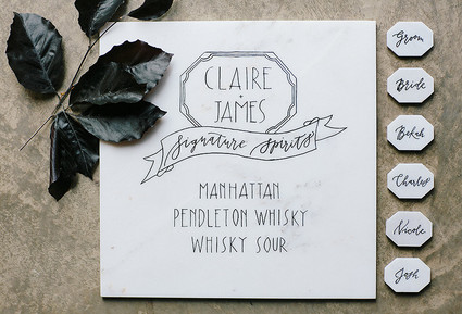 Moody fall wedding inspiration