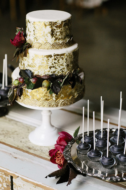 moody dessert table