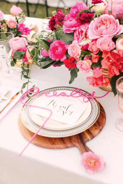pink table scape ideas, Studio DIY