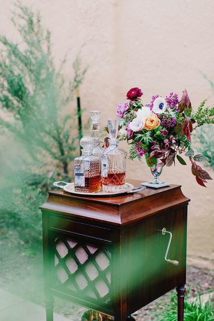 wedding whiskey bar