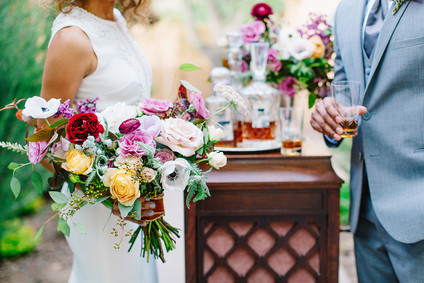 jewel tone late summer wedding ideas