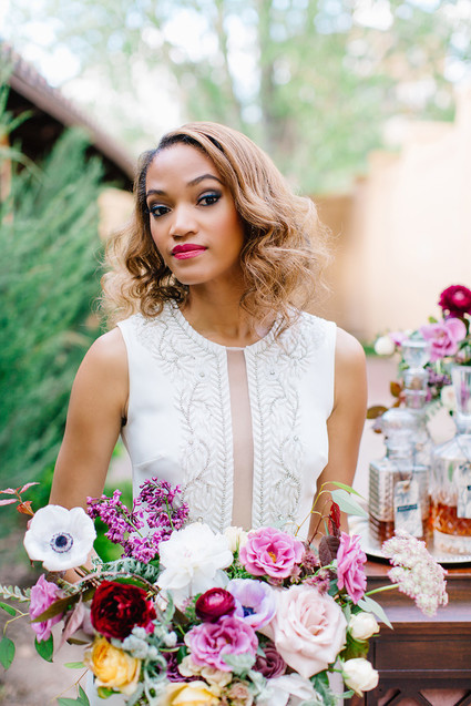 jewel tone late summer wedding ideas