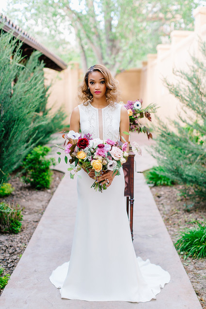 jewel tone late summer wedding ideas