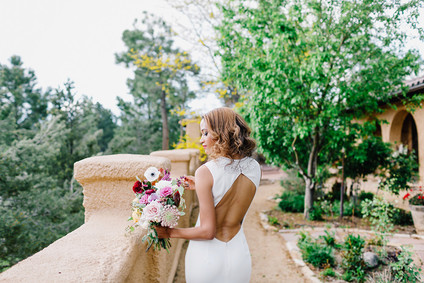 jewel tone late summer wedding ideas