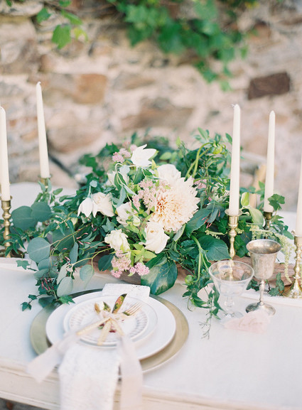 romantic, late summer wedding ideas