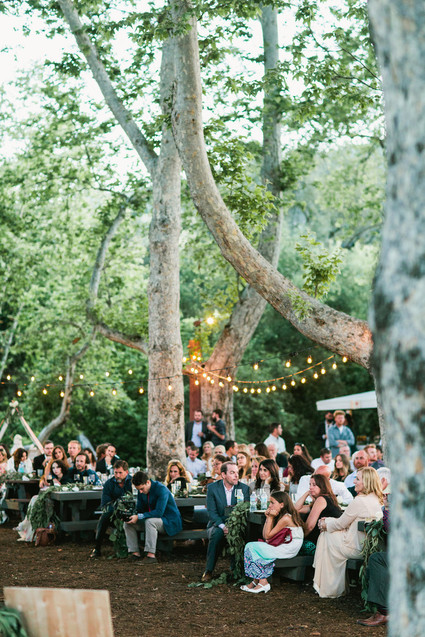 rustic summer canyon wedding