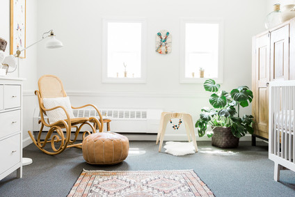 Neutral modern nursery ideas