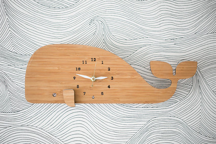 whale clock