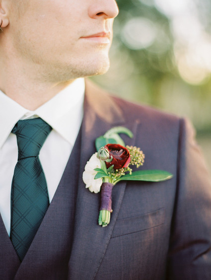 plum suit