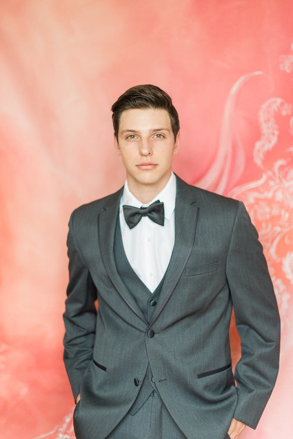 vintage style wedding portraits