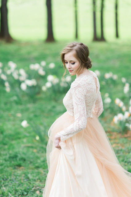 elegant bridal portraits