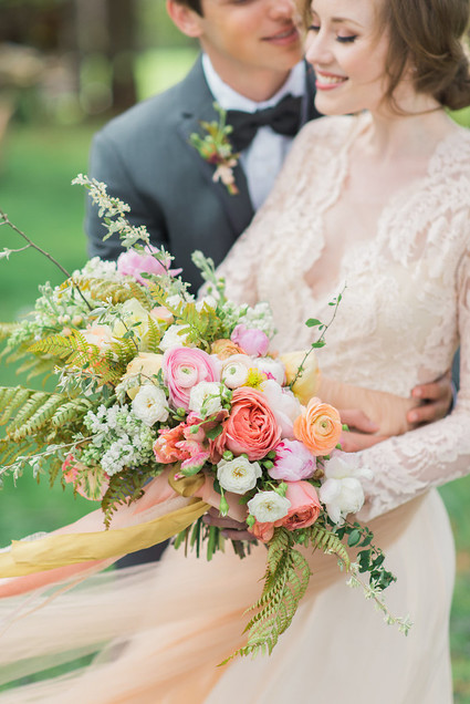 elegant bridal portraits