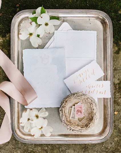 Modern fairytale wedding inspiration