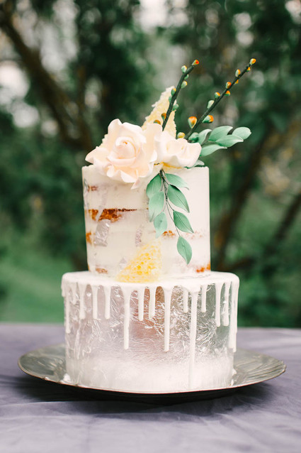 drippy layer cake