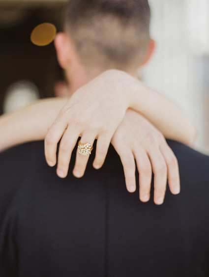 Great Gatsby inspired wedding portraits