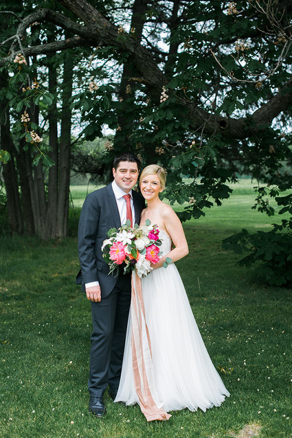 East Coast summer foodie wedding