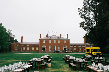 East Coast summer foodie wedding