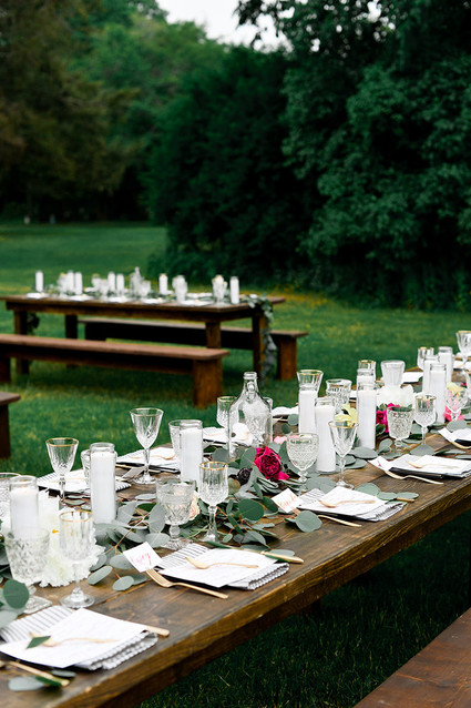 East Coast summer foodie wedding