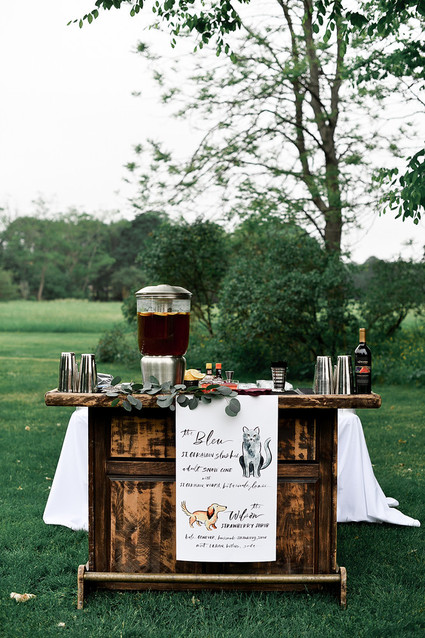 East Coast summer foodie wedding
