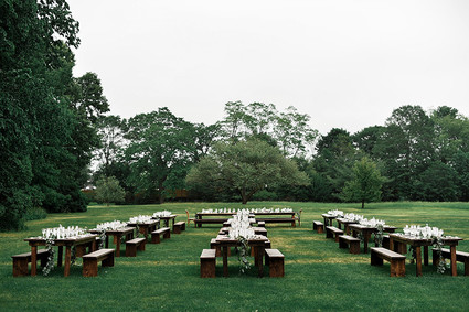 East Coast summer foodie wedding