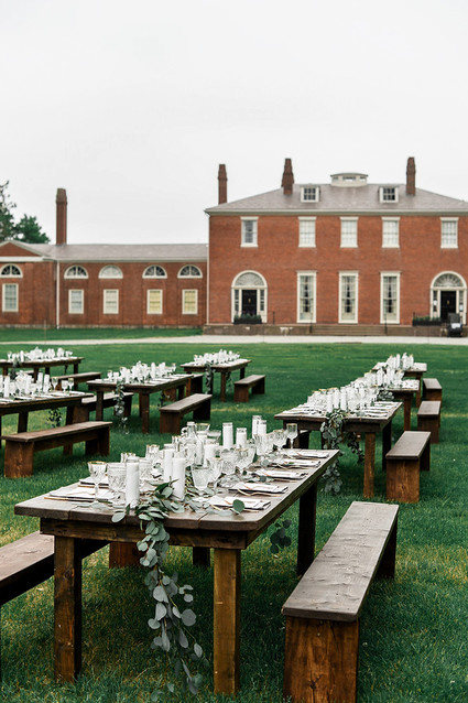 East Coast summer foodie wedding