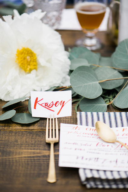 East Coast summer foodie wedding