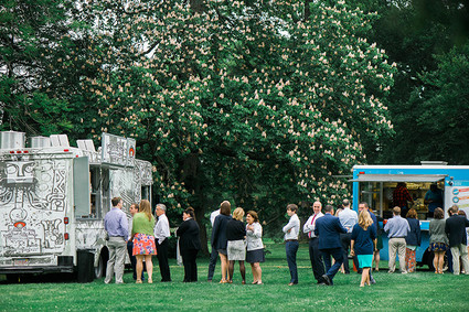 East Coast summer foodie wedding