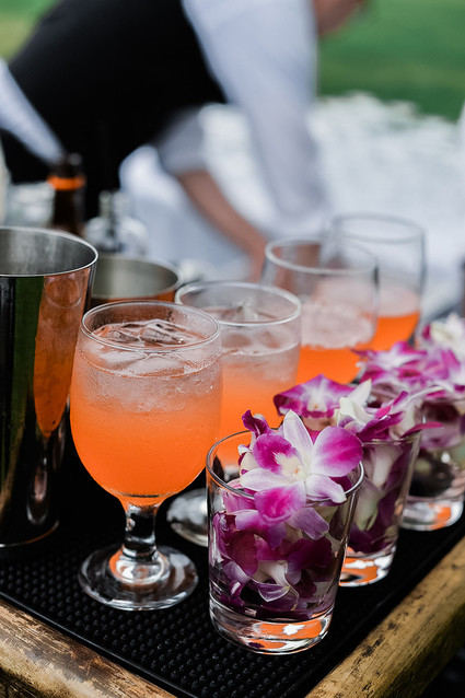 East Coast summer foodie wedding