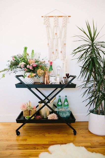 bar cart Inspiration