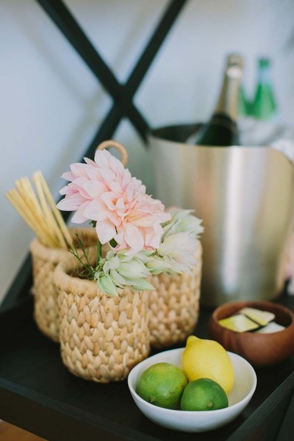 bar cart styling