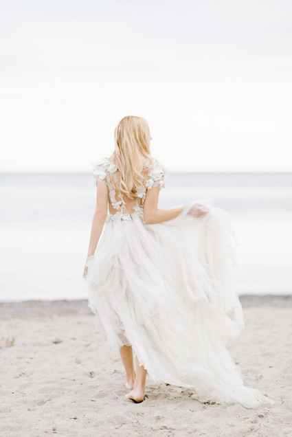 Ethereal wedding dress