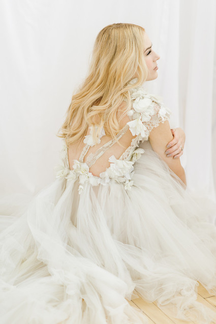 Ethereal wedding dress