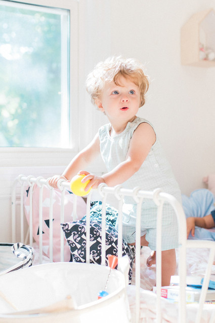modern pastel shared kids room Inspiration