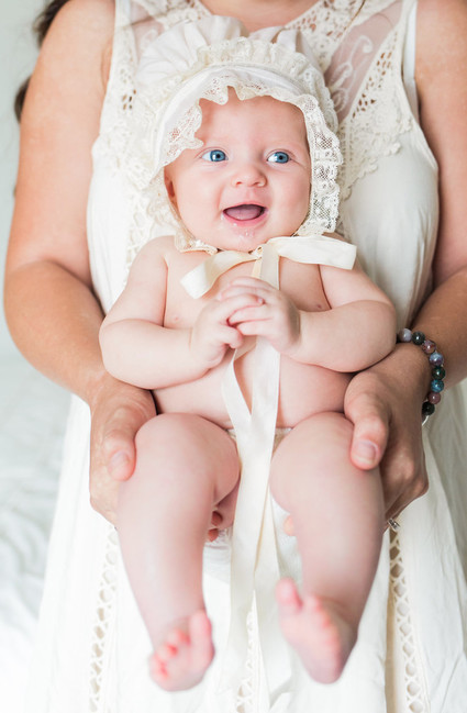 vintage bonnet baby photos