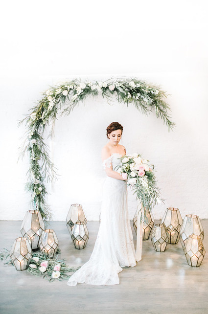 indie feminine wedding inspiration
