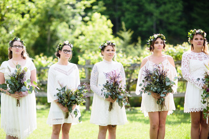 boho bridesmaides