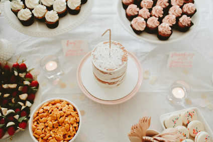 moon and stars 1st birthday party Inspiration