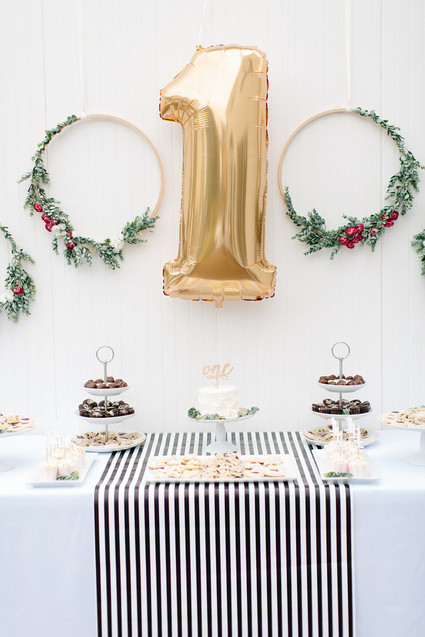 floral 1st birthday party ideas