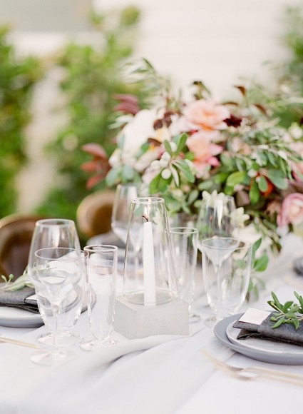 Outdoor tablescape