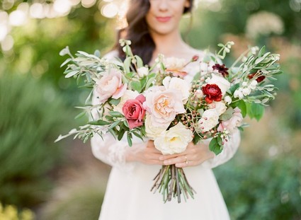 Pink rose bouquet