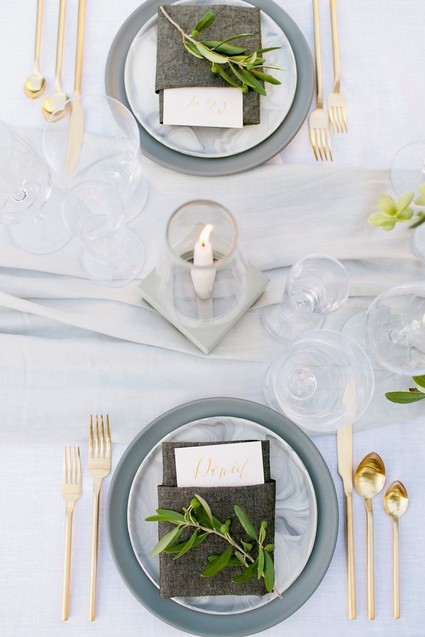 Elegant tablescape
