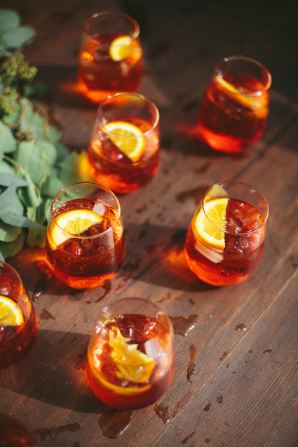 Wedding cocktails