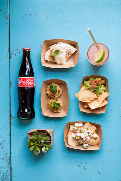 taco and coke
