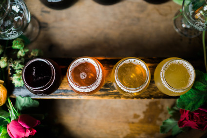 Wedding at a brewery